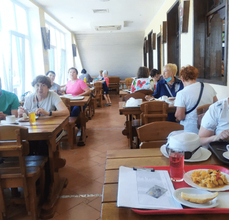 Обед в Павловском Парке