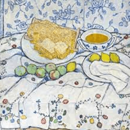 Картина А.Ситдиковой «Башкирский мед и болгарские лимоны»