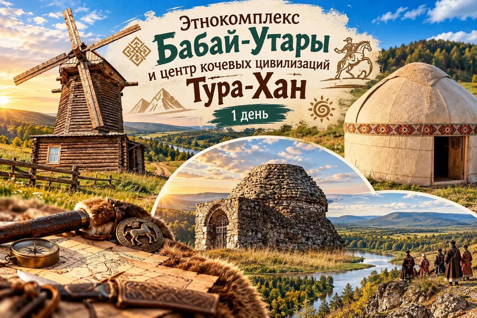 Этнокомплекс «Бабай-Утары» и визит-центр «Тура-Хан»
