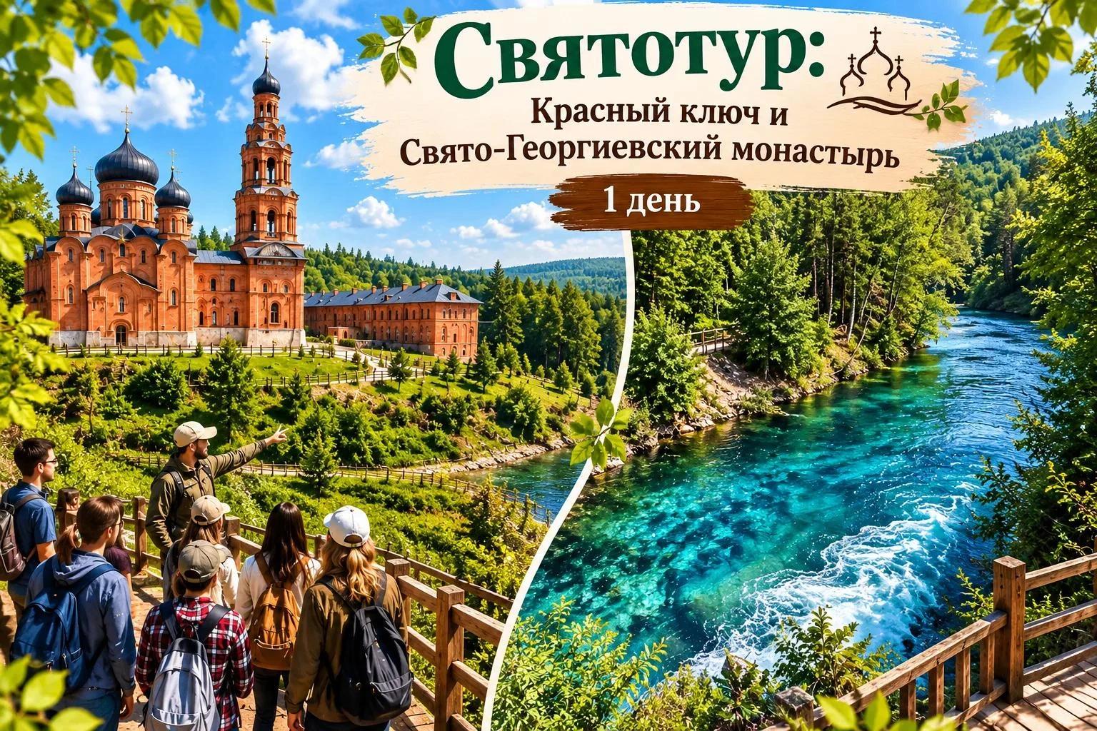 Святотур: Красный ключ и Свято-Георгиевский монастырь