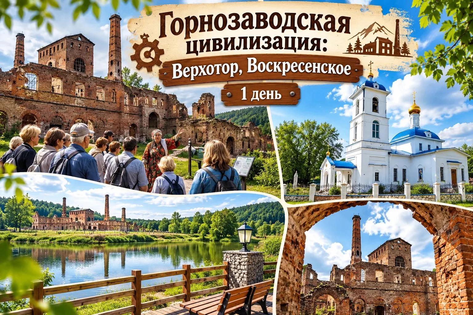 Горнозаводская цивилизация: Верхотор и Воскресенское